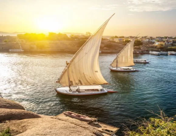 Amazing  private  tour Sunset Nile River Felucca Ride in Luxor 