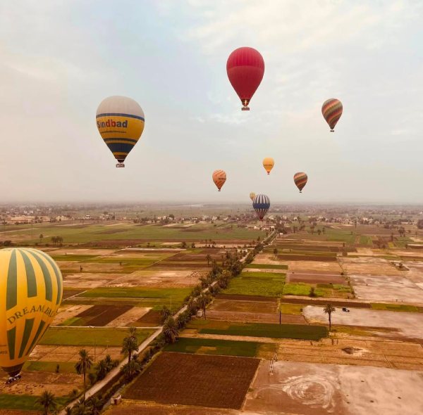 Hurghada Luxor tour -balloon